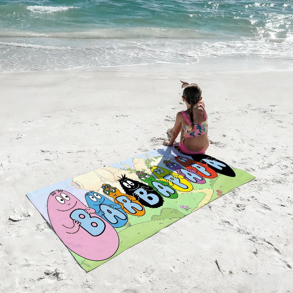 Asciugamano Cartoon B-Booba-S Asciugatura Rapida Teli da Spiaggia Adatti per Piscine Campeggio Yoga e Palestra