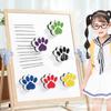 Magnetic Cartoon Dog Paw Whiteboard Eraser, Felt Cloth & EVA Composite, YiHui Brand