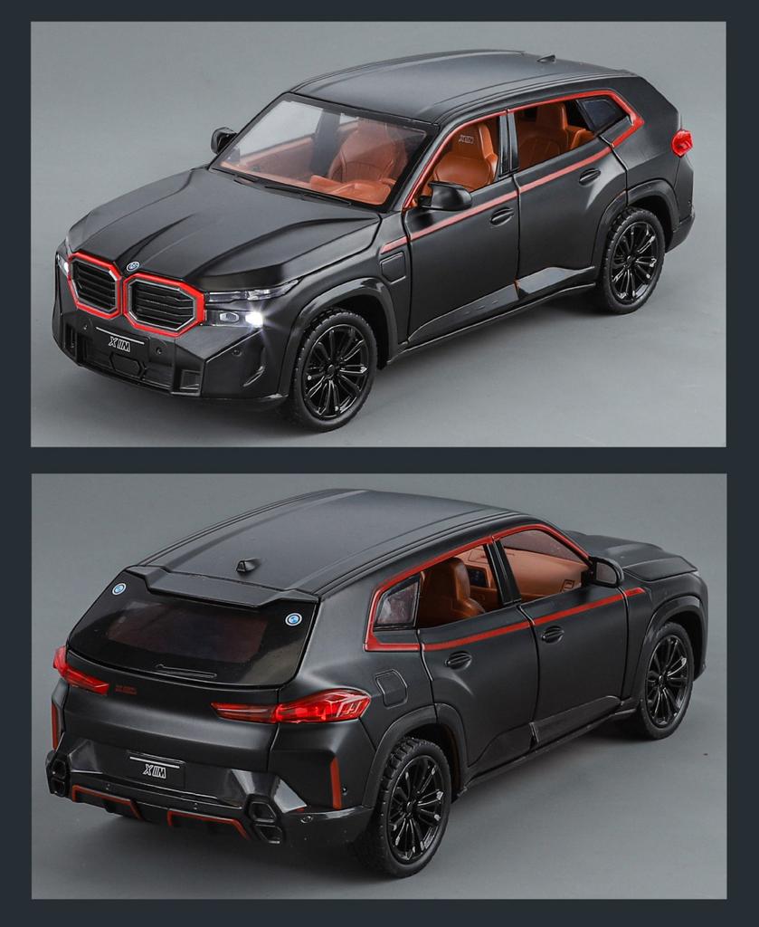 1:24 Der Xm Suv Legierung Sportwagen Modell Druckguss Metall Spielzeugauto Fahrzeuge Modell Simulation Ton und Licht Sammlung Kinderspielzeug Geschenk