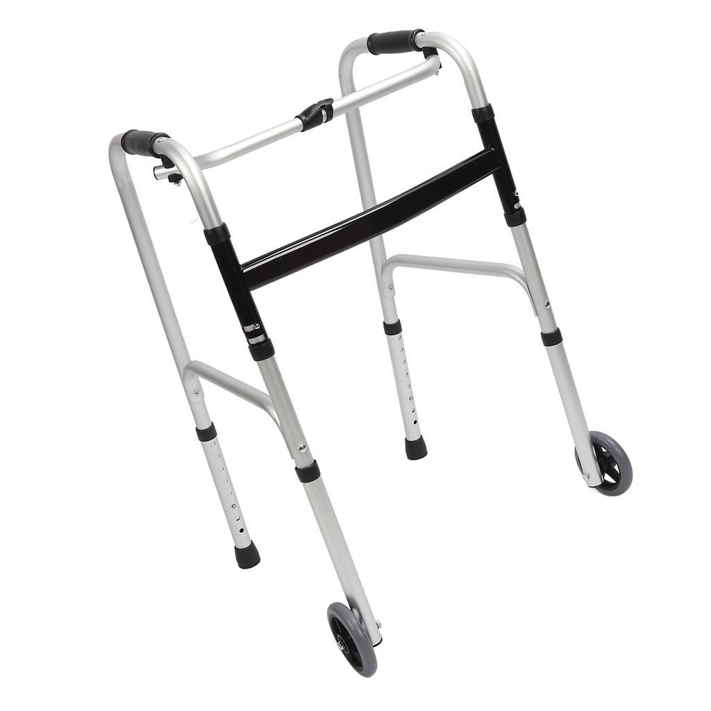 Klappbarer Gehwagen, professionell, 8 Geschwindigkeiten, höhenverstellbar, leicht, Aluminiumlegierung, Standard