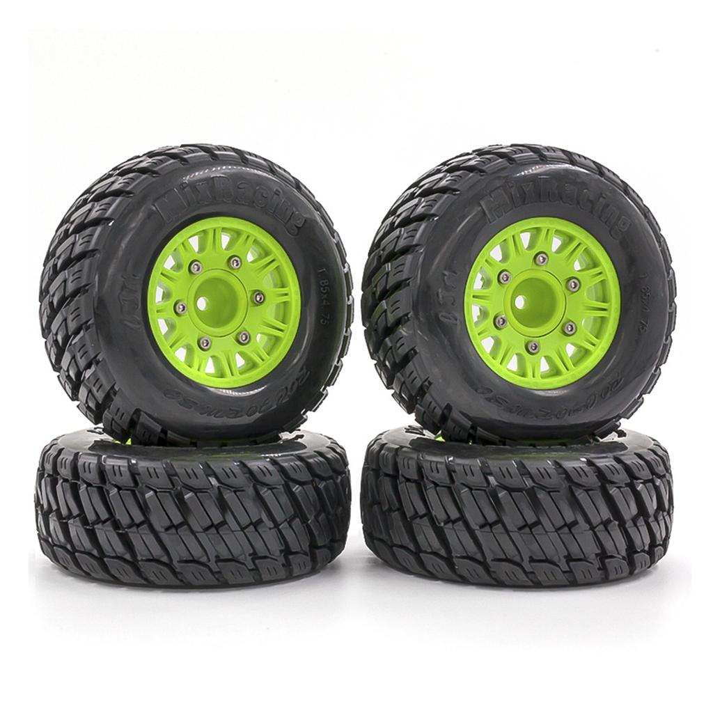 Remote Control Car Tires 4pcs Replacements for 12MM 14MM 17MM ARRMA TRX HSP Tamiya HPI Off-road
