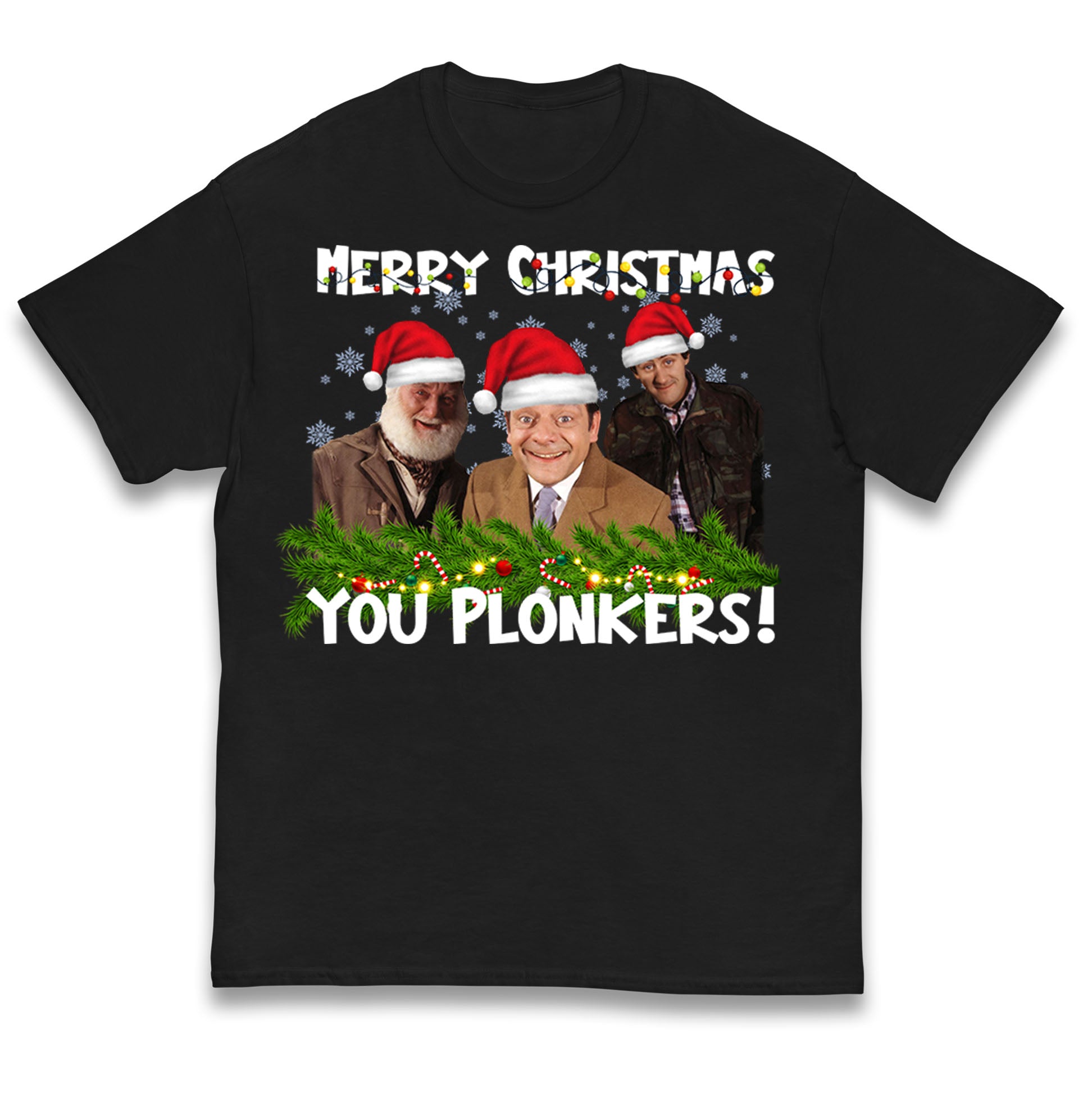 Merry Christmas You Plonkers Fools And Horses Kids T Shirt 100