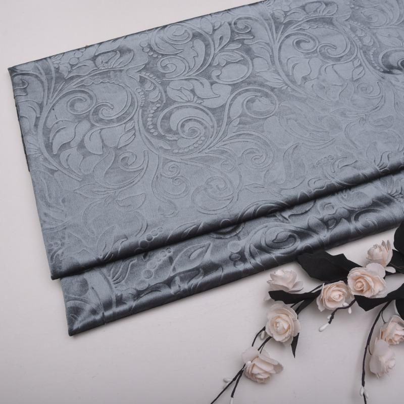 Solid Color 3D Embossed Velvet Fabric for DIY Sewing Curtain Pillowcase Cushion Cover Wedding Background Furniture Upholstery