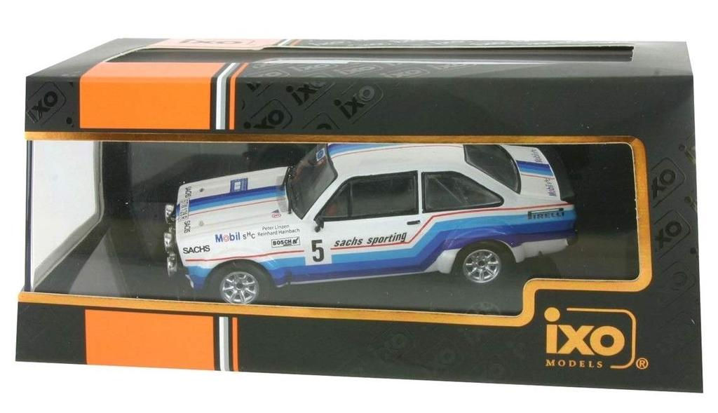Ford Escort MK II RS 1800 1978 Hessen Rally ixo/Ixo #5 R.Hainbach-W.Linzen