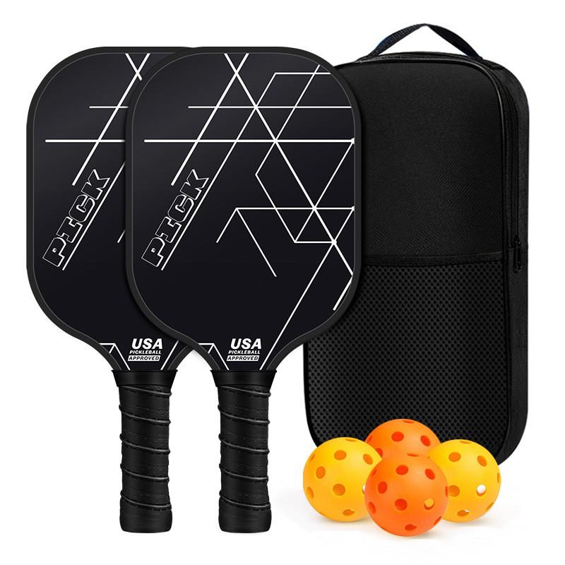 Pickleball Paddle Pro-Grade Glass Fiber Racket Same Style Complete Set Advanced Players
