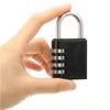 4 Digit Zinc Alloy Combination Lock Padlock Luggage Anti-theft Weatherproof Security Outdoor Gym By Lock Door Lock