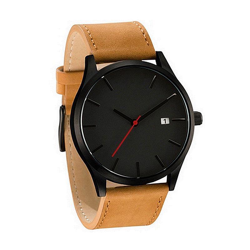 Relogio Masculino Men Watch Fashion Sport Watches New Men's Watch Men Calendar Leather Casual Quartz Clock Relojes Hombre