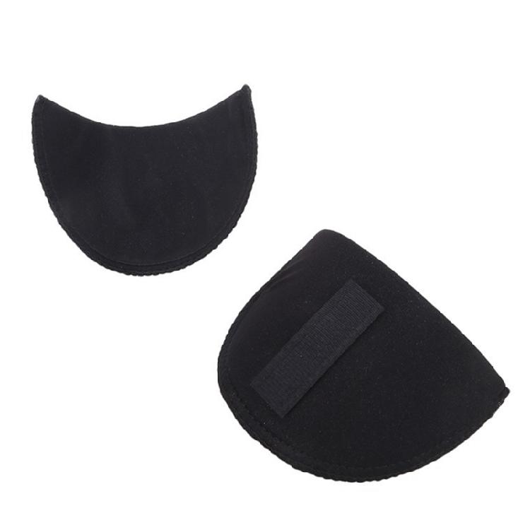 2 Paar Weiche Schwamm Schulterpolster Atmungsaktive Schulterpolster Eingenähte Schulterpolster 1cm Dicke