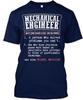 Mechanical Engineer Funny T-Shirt Made In the USA Size S To 5XL