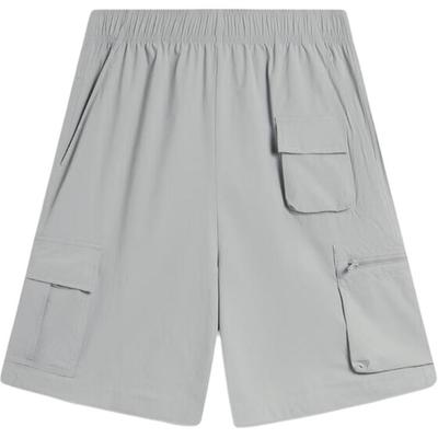 Li Ning Sun Protection Cool Feeling Solid Color Sports Shorts Men Shorts Ultimate-Gray AKSU231-5