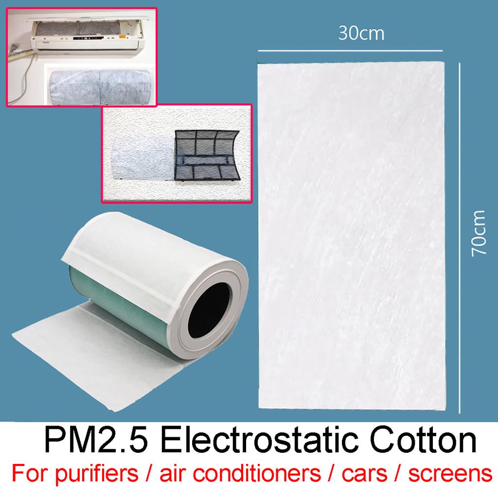 Buy 10Pcs Electrostatic Cotton AntiDust Air Purifier Filter For Xiaomi