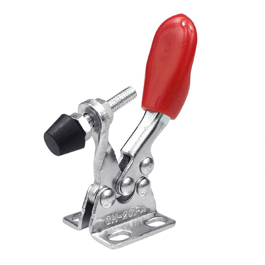 4Pcs GH-201A Vertical Horizontal Quick Release Toggle Clamps Hand Push Tool Set