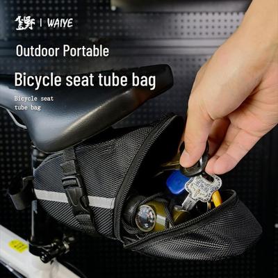 Mountain Bike Saddle Bag - Bicycle Seat Storage for Cycling Accessories