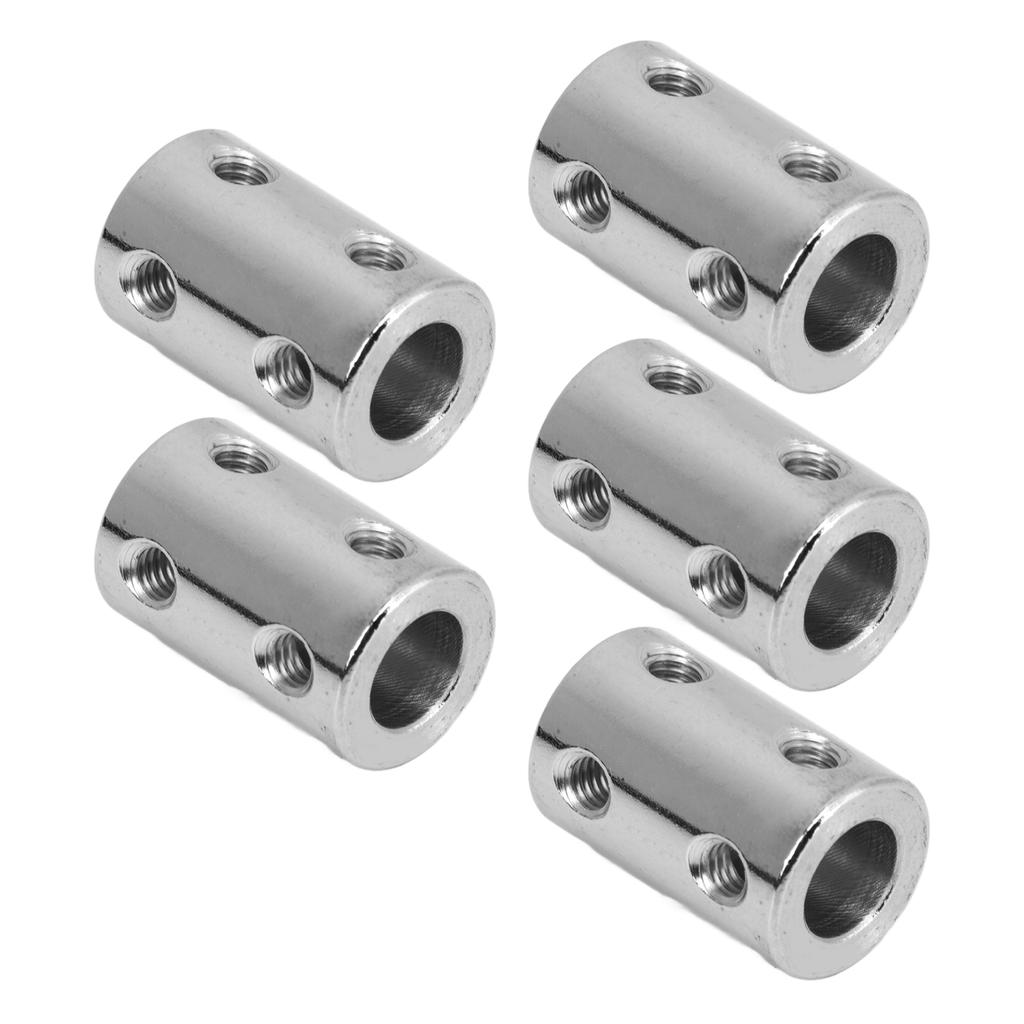 Zestaw 5 szt. sprzęgieł wału 6?Złącze silnika 8mm otwór 4mm długość 22mm średnica 14mm złącze do