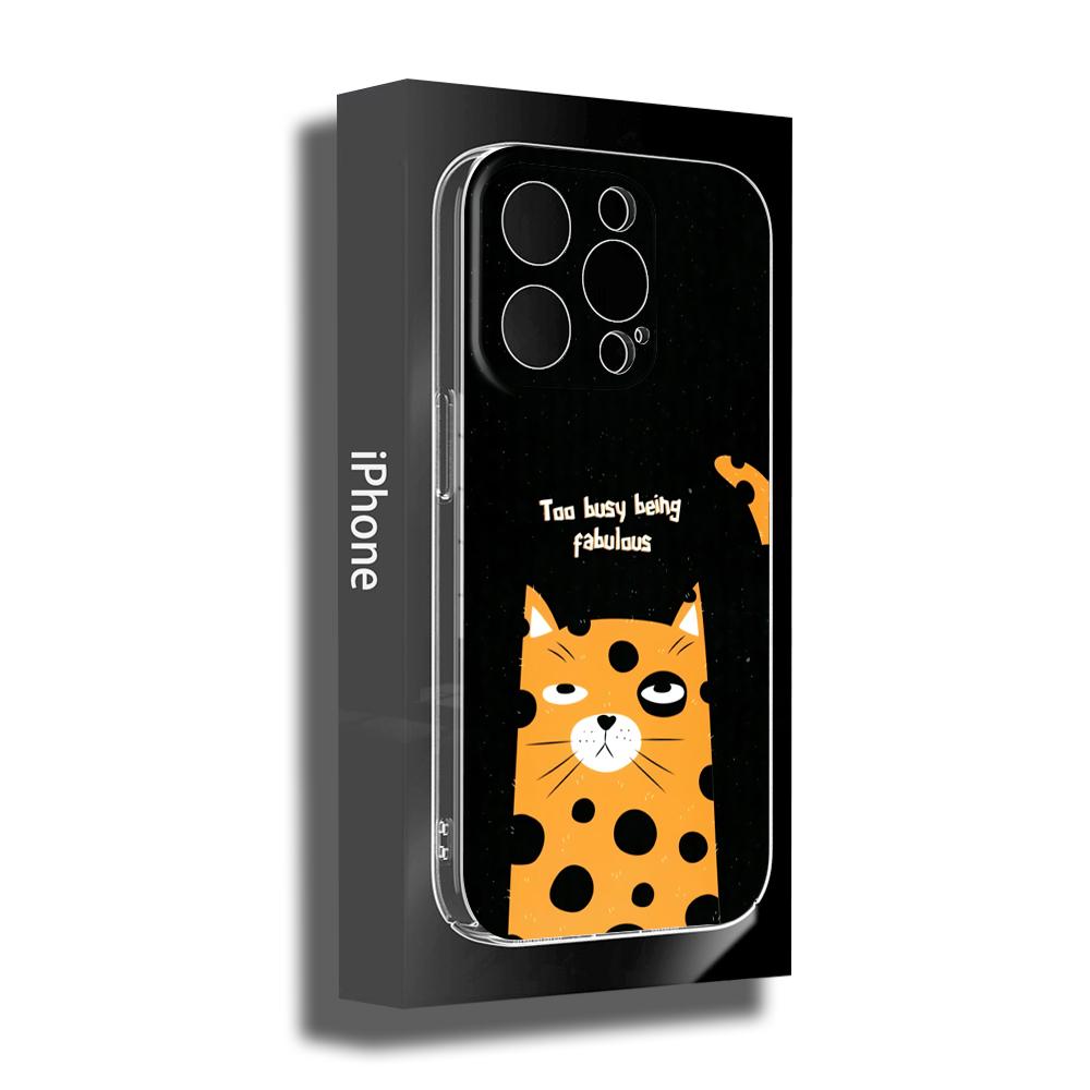 

Новый чехол для телефона Beckoning Tiger 14 11 12 Pro 8 7 14 Plus 2020 X Pro 14 MAX 13 MINI XR XS Мягкие чехлы для телефонов с изображением спящего кота из мультфильма iphone 14