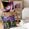 M-MOB PSYCHO 100 Cartoon Animation Pillow Covers Cartoon Sofa Decorative Home Double-sided Printing Short Plush Cute Cushion