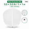 Extra Thick Garden Plant Protection Net with Zipper Drawstring, PE Insect Bird Netting Cover for Fruit Trees Citrus Flowers