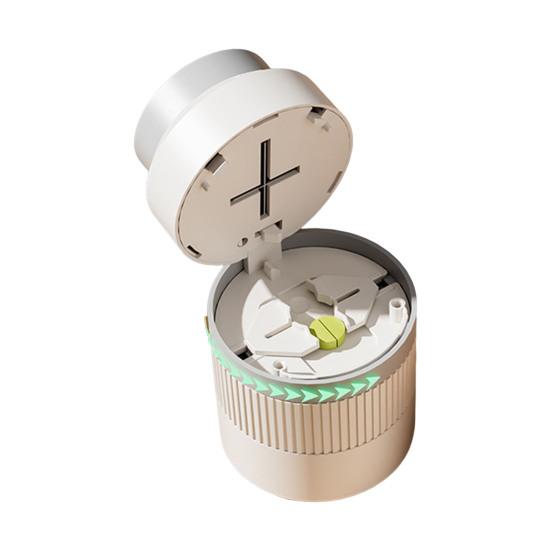 3-v-1 Řezačka na pilulky 1/4 1/2 Dělič pilulek s úložným prostorem Drtič pilulek Přenosný organizér na tablety pro malé nebo velké pilulky Domácí cestovní použití