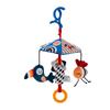 Happy Monkey Stroller Hanging Wind Chime - Baby Bed Bell & Soothing Rattle Toy