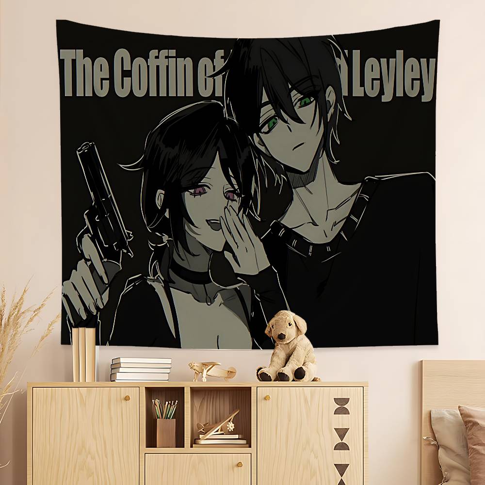 The Coffin Of Andy And Leyley Game Printed Large Wall Tapestry Wall Hanging Decoration Household Decor Blanket
