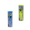 2x Toy Hand Throwing Parachute Kite Toy, Fluorescent Dreen + Blue