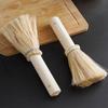 Long-Handled Coconut Fiber Dishwashing Brush - Non-Scratch, Non-Stick, Decontamination Cleaning Tool