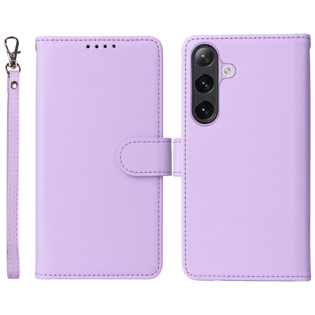For Samsung Galaxy S24+ Magnetic Case BETOPNICE Detachable PU Leather Phone Cover with Strap