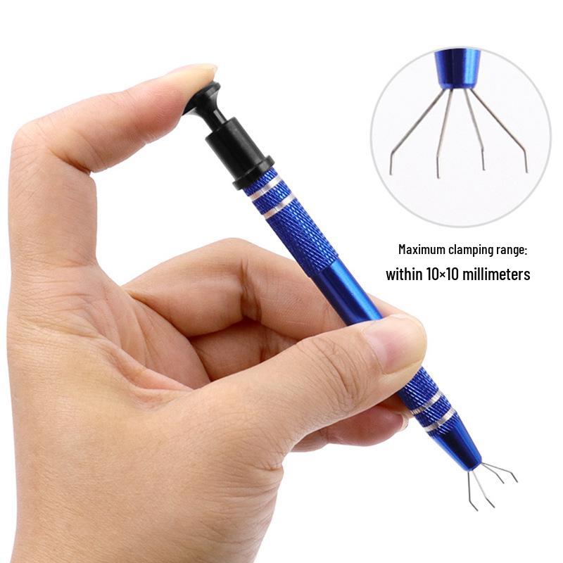 Electronic Component Precision Tool: IC Chip Puller & Capacitor Gripper