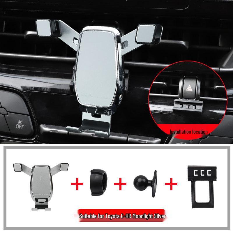Wireless Charging Phone Holder for Corolla/Levin/CHR/Ize