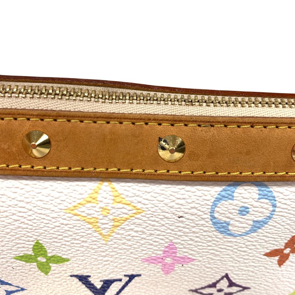 Gebrauchte Louis Vuitton Monogram Pochette Accessoires M92649 Multicolor Authentisch 1000