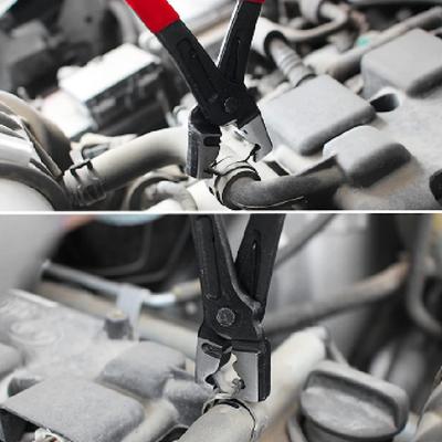 Car Hose Oil Hose Crimping Plier R Type Collar Hose Clip Clamp Pliers Car Repair Hand Tool Water Pipe Clamp