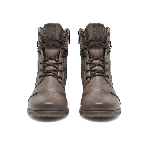 Mustang 1229-510 Grey Ankle Boots