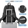 Student School Backpacks Casual Daypack, Commuter Laptop Backpack for Women Study Travel, Black School Bag for Teens Girls Boys