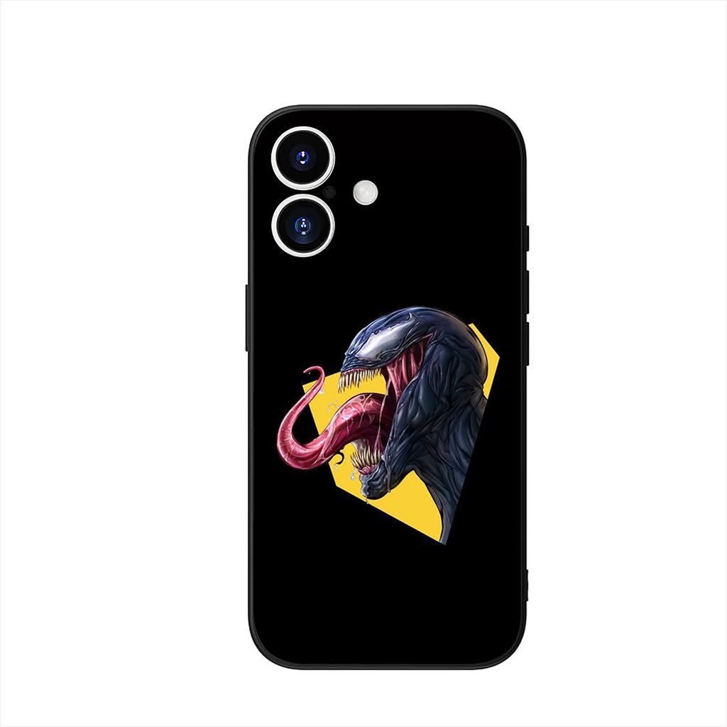 Phone Cover for Samsung Galaxy A55 A54 A25 A36 A17 A26 A35 A33 A34 A14 A37 S8 S9 S20 S21 FE S10 Plus Case Marvel Venom Casing
