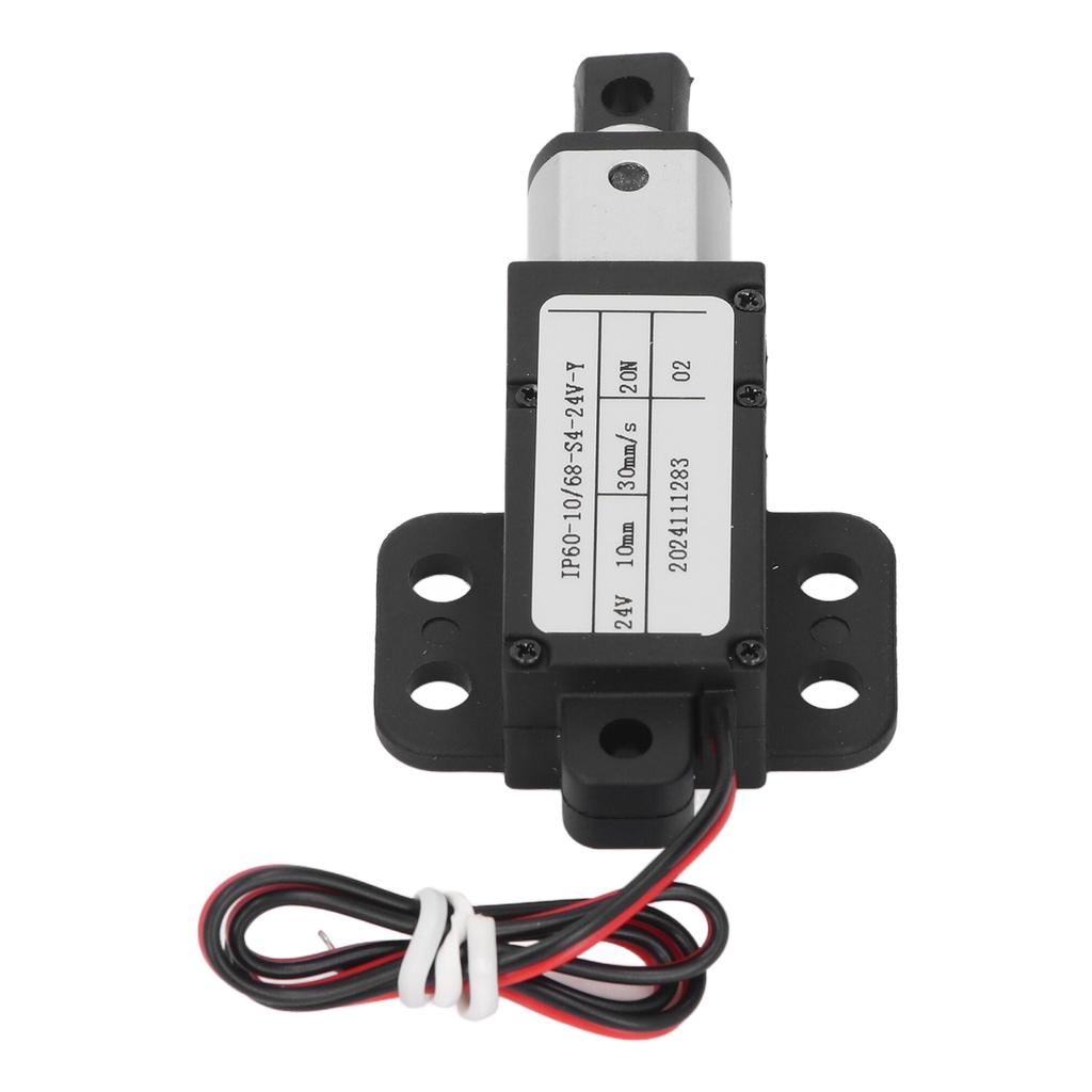 Mini Electric Linear Actuator 24V 10mm Stroke 20N 30mms Water Proof Linear Actuator for Robotic