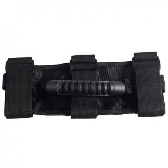 Black Ultimated Roll Bar Grab Handles Set of 4pcs Fits Jeep Wrangler YJ TJ JK JL