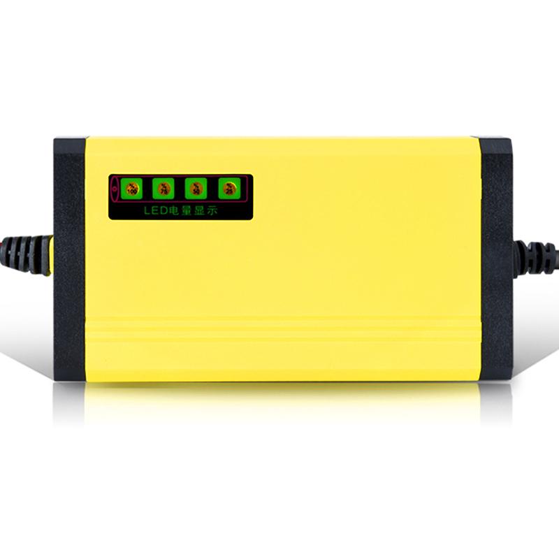 12V 2A Car Battery Charger 220V Power Puls Repair for Wet Dry Lead Acid Battery with LED Display Moto Truck Battery Charger