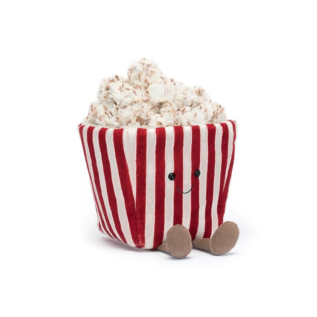 

JELLYCAT Fun Food Series Fun Popcorn Cute Doll Plush Doll 18cm Tall Box Not Included