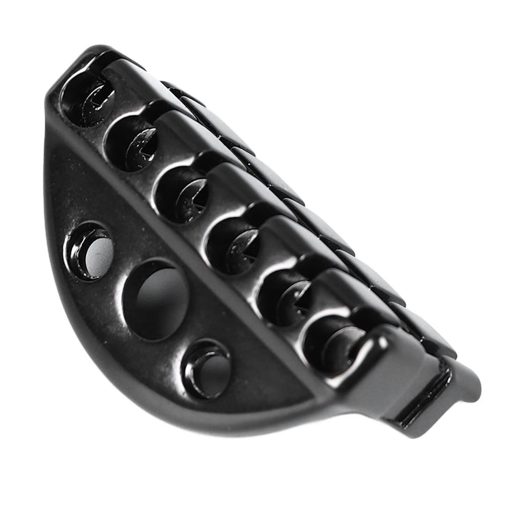 Headless Guitar String Lock 6 String Electric Guitar Bridge Locking Nut Musical Instrument Accessories Black