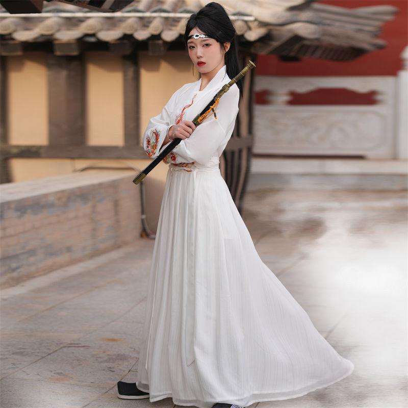 Men's Clothing Hanfu Martial Arts Style Chivalrous Handsome Men's Suit