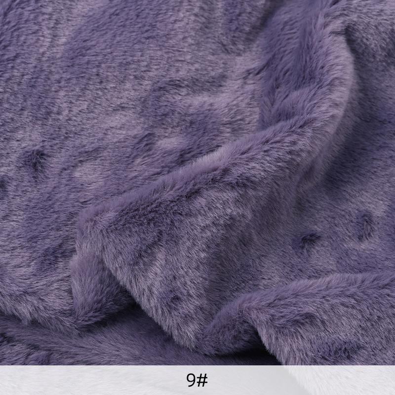 50x50cm/1m 8mm Faux Fur Fabric Soft Short Plush Fabric for Sewing DIY Doll Warm Scarf Needlework Background Display Cloth