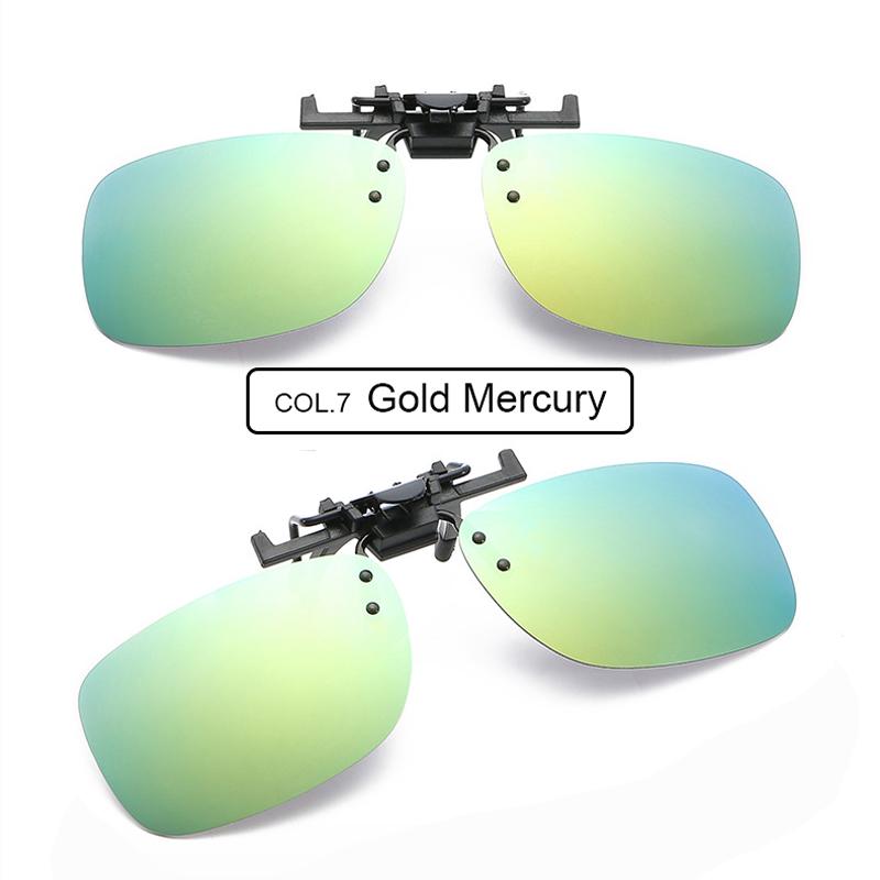 Buy Polarized Clip On Removable Sunglasses for Prescription Glasses at