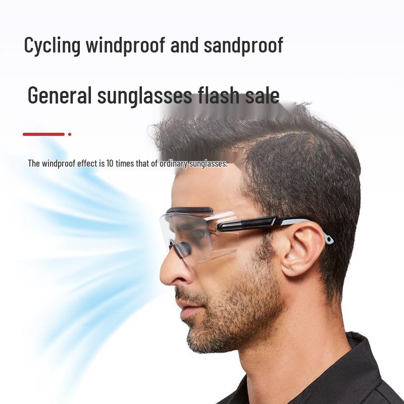 Windproof Anti-Fog Cycling & Riding Safety Glasses for Men & Women
