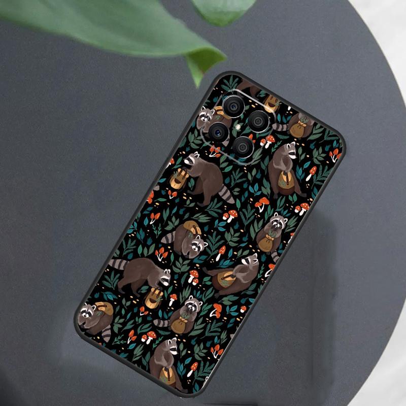 Funny little raccoon For Honor Magic 7 Lite 6 8 Case For Honor 200 400 Pro 90 70 50 X8c X8b X9a X9b X9c X9d Win RT