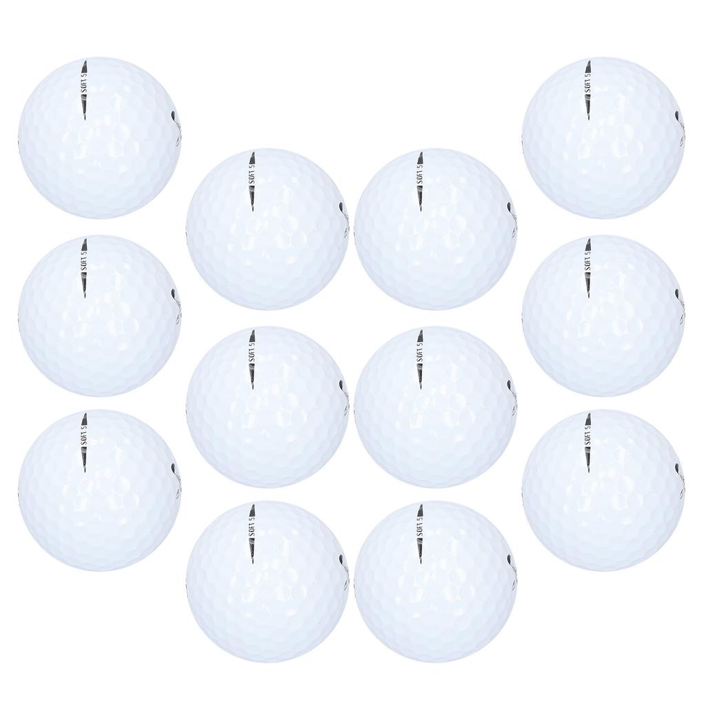 12 Adet Kutu Golf Topları Sürüş Menzili Uygulama Topu Profesyoneller İçin Golf Eğitim Yardımcıları