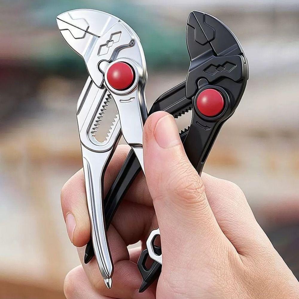 Chrome Vanadium Steel Clamp Wrench Industrial Grade Multifunctional Tool Compact Miniature Pliers