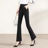 Women's High-Waist Split Hem Flare Pants