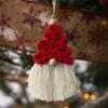 Knitting Mini Christmas Tree /Gnome Holiday Sign for Desk Holiday Sign Christmas Tree Lovely Party Ornaments