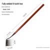 Six-Tooth Garden Hoe and Rake Tool