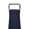 Premier Unisex Adults District Waxed Look Denim Bib Apron